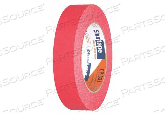 OEM#: CP 631МАСКИРУЮЩАЯ ЛЕНТА БУМАЖНАЯ КРАСНАЯ 24MM PK36 от Shurtape