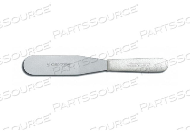 OEM#: 17433Шпатель для глазури, 6 1/2 дюйма, высокоуглеродистая сталь, белая ручка, 6,5 л от Dexter Russell