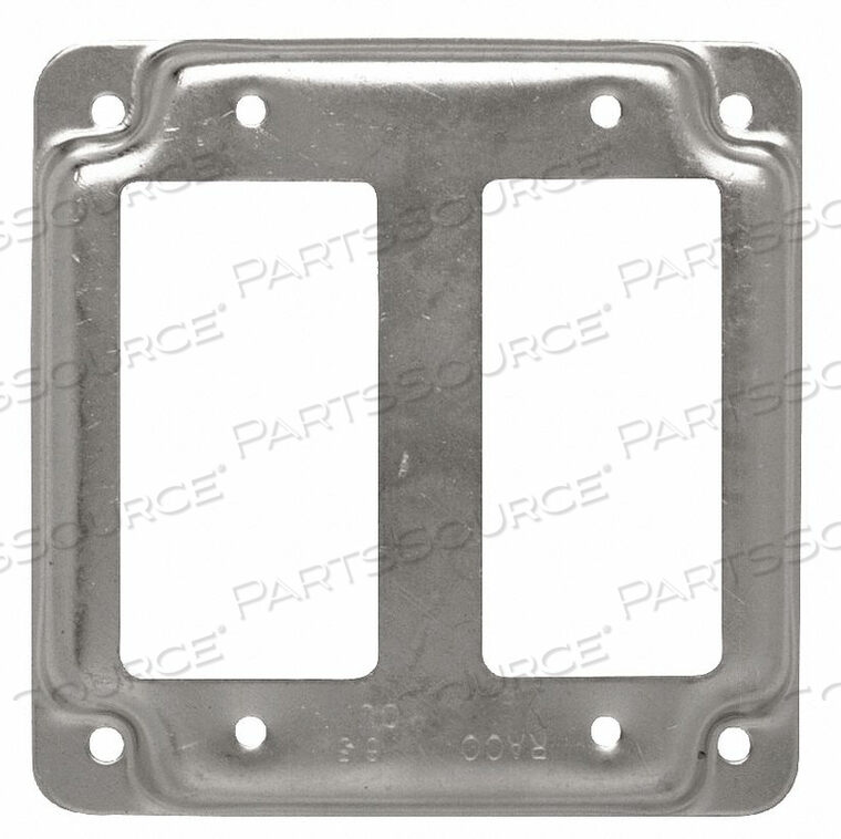 OEM#: 809C КРЫШКА ЭЛЕКТРИЧЕСКОЙ КОРОБКИ КВАДРАТНАЯ GFCI 2GANG от RACO