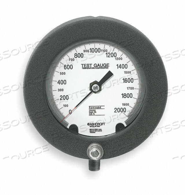OEM#: 60-1082PS 02L 2000 PSID0814 МАНОМЕТР ОТ 0 ДО 2000 PSI 6 ДЮЙМОВ 1/4 ДЮЙМА от Ashcroft Inc.