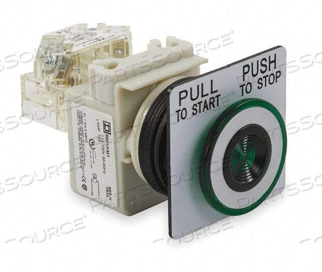 OEM#: 9001SKR9P1GH13H6946 КНОПКА С ПОДСВЕТКОЙ 30 ММ ЗЕЛЕНАЯ 6 В переменного тока от APC / American Power Conversion