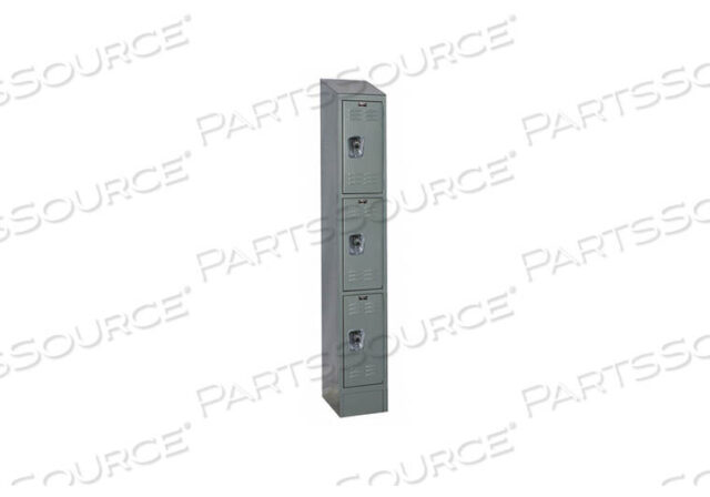 OEM#: URB1288-3ASB-HGREADY-BUILT II ТРЕХЪЯРУСНЫЙ СТАЛЬНОЙ ШКАФЧИК С 3 ДВЕРЯМИ, 12 ШИРИНА X 18 ДВЕРЬ X 24 В, ТЕМНО-СЕРЫЙ, СБОРКА Hallowell