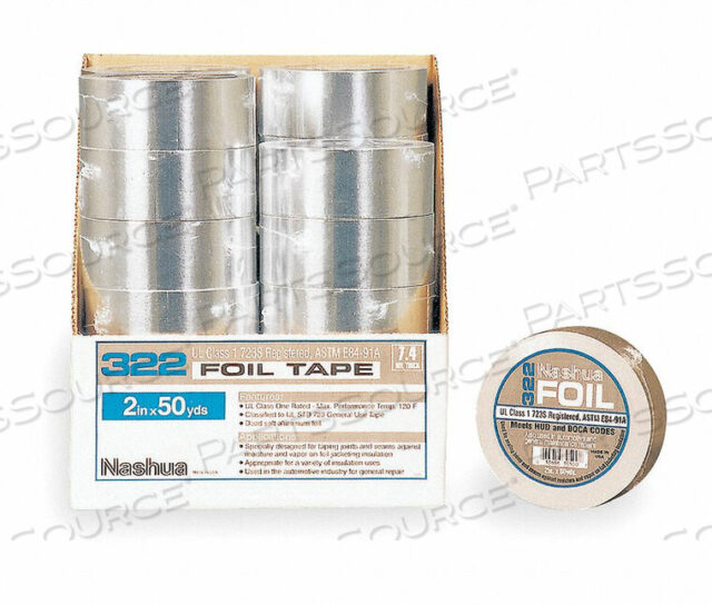 OEM#: 322FOIL TAPE WITH LINER 72MM X 46M SILVER от Nashua