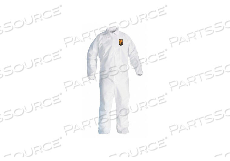 OEM#: 44312КОМБИНЕЗОН С ВОРОТНИКОМ ЭЛАСТИЧНЫЙ БЕЛЫЙ M PK25 от KleenGuard