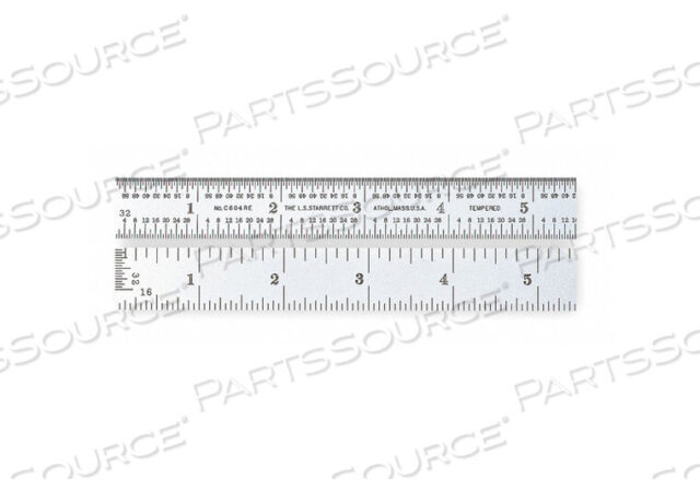 OEM#: C304SRE-6СТАЛЬНАЯ ЛИНИЯ ПОЛУГИБКАЯ 6 ДЮЙМОВ 4R GRAD от Starrett