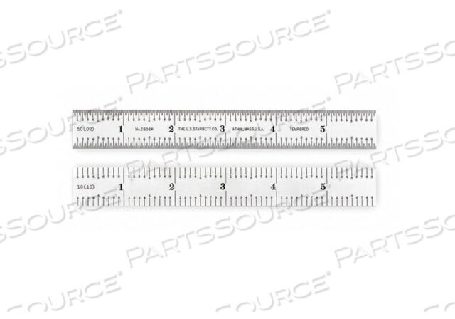 OEM#: C606R-6STEEL RULE SPRING TEMPERED 6 IN 6R GRAD от Starrett