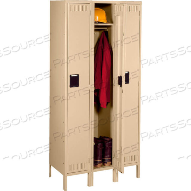 OEM#: STS-121272-3-SNDSTEEL LOCKER - SINGLE TIER W/NOGRAM 3 WIDE 12X12X72 В СБОРЕ, SAND от Tennsco Corp.