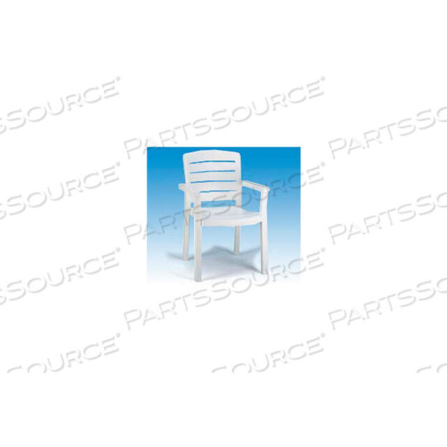 OEM#: US119004STACKING DIING OUTDOOR CRASH WOODGRAINED - WHITE от Grosfillex