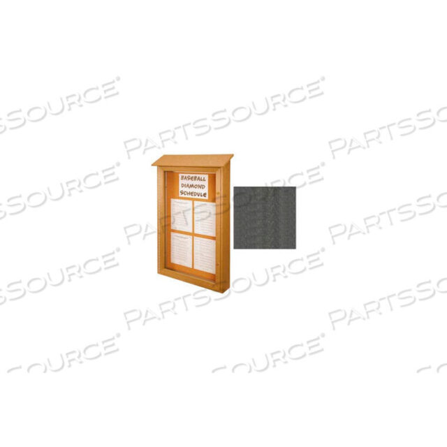 OEM#: UVSD4226-GNSОДНОДВЕРНЫЙ УЛИЧНЫЙ ЦЕНТР СООБЩЕНИЙ - 26 Ш X 42 В - WOODLAND GREEN от United Visual Products