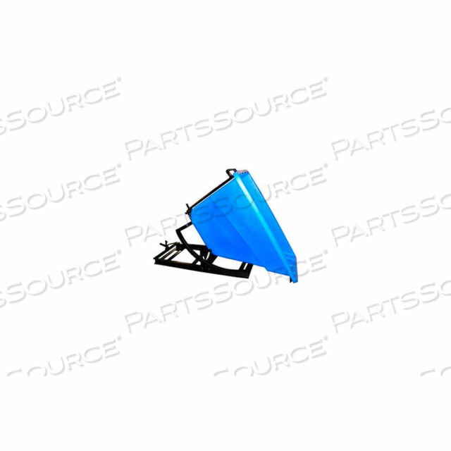 OEM#: SD-5/8 BLUEПЛАСТИКОВЫЙ САМОРАЗГРУЗОЧНЫЙ БУНКЕР ДЛЯ ПОГРУЗЧИКА, 5/8 КУБ. ЯРДА, ВМЕСТИМОСТЬ 750 ФУНТОВ, СИНИЙ от Bayhead Products
