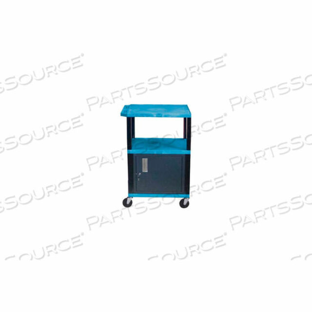 OEM#: WT42BUC2BWT42C2 СИНЯЯ ТЕЛЕЖКА TUFFY GARAGE & SHOP UTILITY CART СО ШКАФОМ, ГИБКОСТЬ 250 ФУНТОВ от Luxor