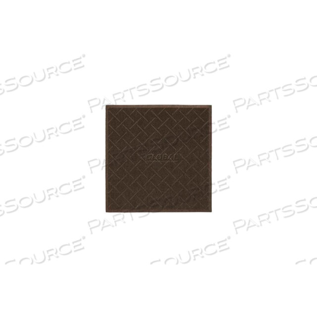 Входной коврик ENVIRO PLUS DIAMOND WEAVE толщиной 3/8 дюйма, 3 X 10, коричневый