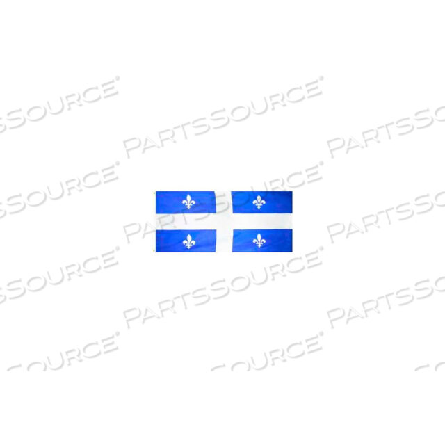 3 X 6 ФУТОВ НЕЙЛОНОВЫЙ ФЛАГ КВЕБЕКА