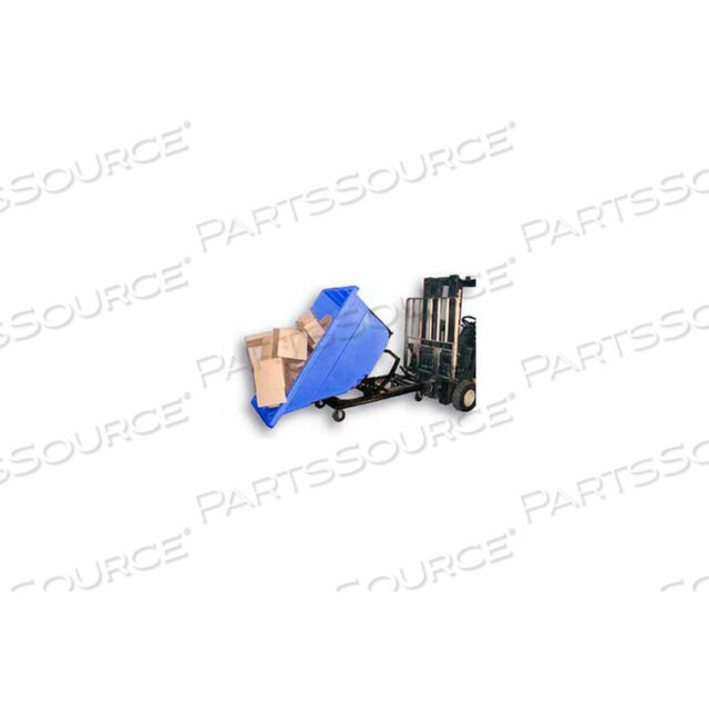 OEM#: SD-1.1-C ЧЕРНЫЙ ПЛАСТИКОВЫЙ САМОРАЗГРУЗОЧНЫЙ БУНКЕР ДЛЯ ПОГРУЗЧИКА С ОСНОВАНИЕМ НА РОЛИКАХ, 1-1/10 КУБ. ЯРДА, ВМЕСТИМОСТЬ 1000 ФУНТОВ, ЧЕРНЫЙ от Bayhead Products