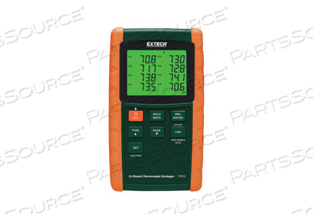 OEM#: TM500-NISTТЕРМОПАРА РЕГИСТРАТОР ДАННЫХ СЕРТИФИКАТ NIST от Extech Instruments
