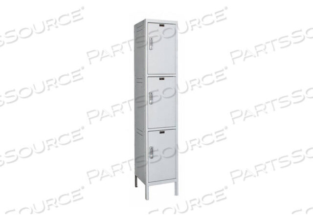 OEM#: UELBP1888-3A-PLТРОЙНОЙ ЯРУСНЫЙ 3-ДВЕРНЫЙ ШКАФЧИК ДЛЯ НОУТБУКА/РЮКЗАКА, 18 Ш x 18 Д x 24 В, СВЕТЛО-СЕРЫЙ, СБОРКА Hallowell