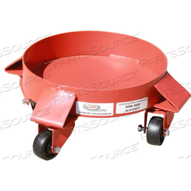 OEM#: SDD5P5 GALLON SOLID DECK DRUM DOLLY ПОЛИОЛЕФИНОВЫЕ РОЛИКИ от Modern Equipment (Meco)
