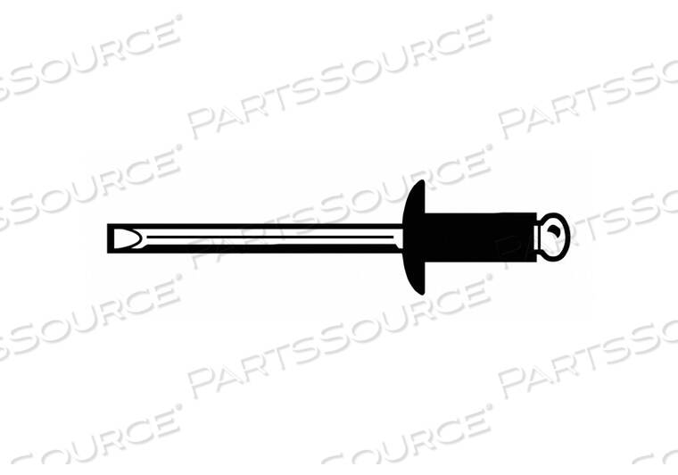OEM#: U34121.018.0616ГЛУХАЯ ЗАКЛЕПКА 3/16 ДЮЙМА 1.200 ДЮЙМА PK250 от Fabory