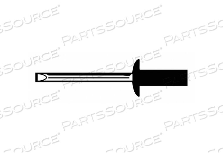 OEM#: U33610.025.0086ГЛУХАЯ ЗАКЛЕПКА 1/4INX0.695IN DOME PK100 от Fabory