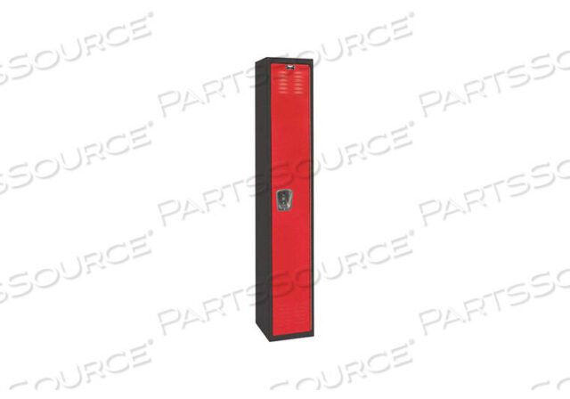 OEM#: U1282-1MRSОДНОЯРУСНЫЙ 1-ДВЕРНЫЙ ЧЕРНЫЙ СТАЛЬНОЙ ШКАФЧИК, 12 ШТ. X 18 DX72 В, ЧЕРНЫЙ/КРАСНЫЙ, В РАЗОБРАННОМ СОБРАНИЕМ от Hallowell