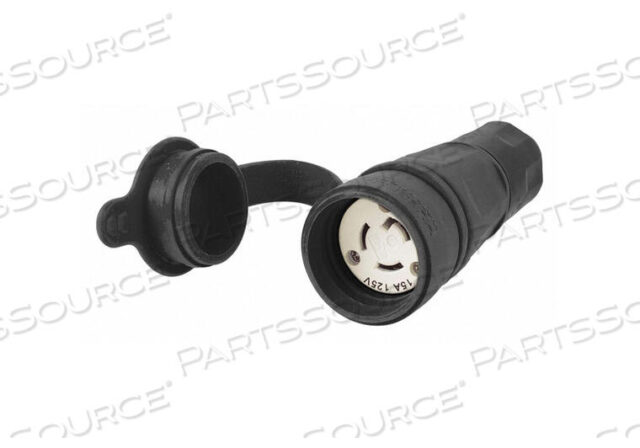 OEM#: HBL25W47BKCONNECTOR L5-15R 15A 125VAC BLACK от Hubbell Incorporated, Wiring Device-Kellums