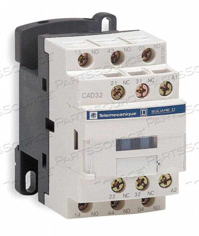 OEM#: CAD50B7H2713 IEC РЕЛЕ УПРАВЛЕНИЯ 5НО 24В переменного тока 10А от APC / American Power Conversion