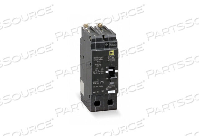 OEM#: EDB24090АВТОМАТИЧЕСКИЙ ВЫКЛЮЧАТЕЛЬ 90A BOLT ON 277/480V 2P квадратный D