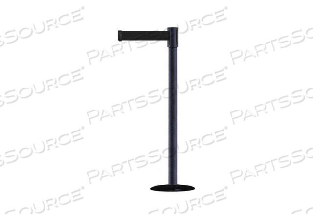 OEM#: 890B-33-89-89-STD-NO-B9X-CD0007 СТОЛБЕЖНЫЙ СТОЙКА С РЕМНЕМ 7-1/2 ФУТА L ЧЕРНЫЙ от Tensabarrier