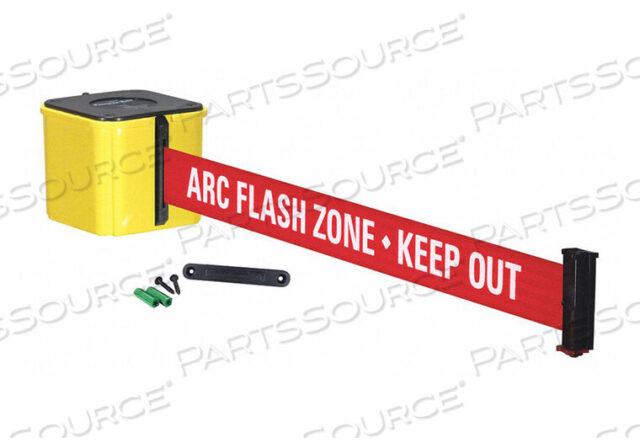 OEM#: WM412YW15-ARC-RERETRACTABLE BELT BARRIER YELLOW 14 FT. by VISIONTRON Corp.