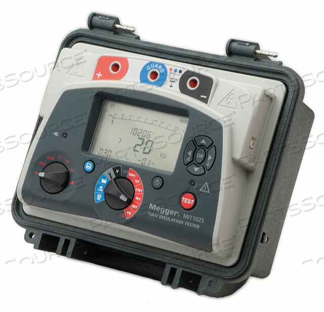 OEM#: MIT1025AC И АККУМУЛЯТОРНЫЙ МЕГАОММЕТР 10 000 В постоянного тока от Megger