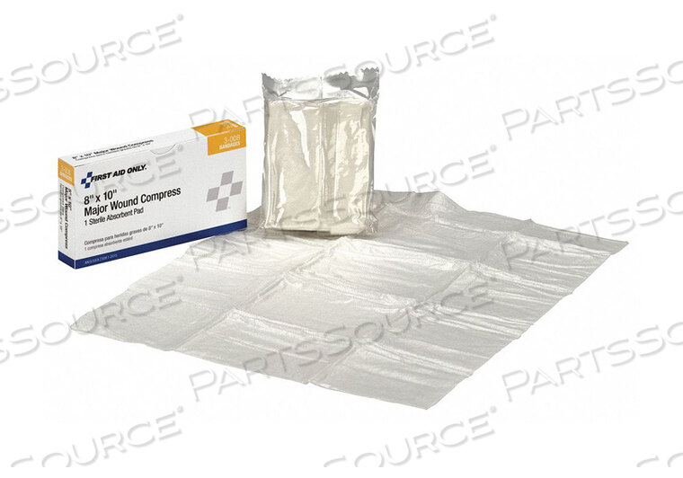 OEM#: 3-008КОМПРЕССОРНЫЙ СТЕРИЛЬНЫЙ БЕЛЫЙ БЕЗ МАРЛИ от First Aid Only