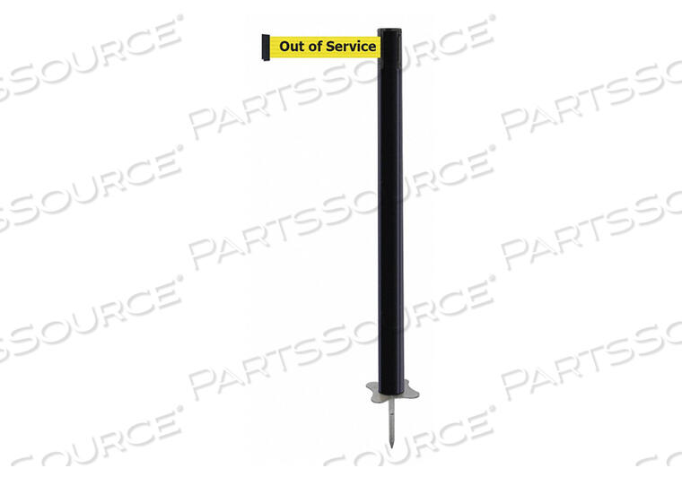 OEM#: 884-33-STD-YEX-CSPIKE POST BLACK POST 43 H от Tensabarrier