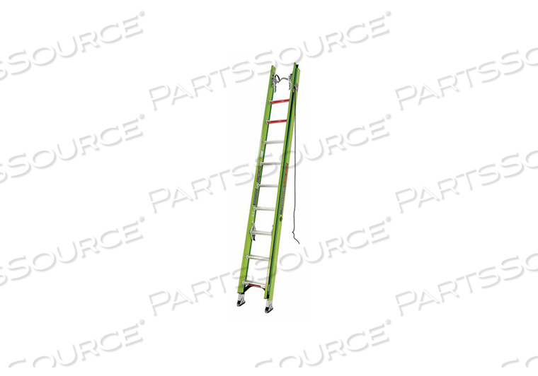 OEM#: 1792020 HYPERLITE 375 LB. ГРУЗОПОДЪЕМНОСТЬ ТИПА IAA СТЕКЛОВОЛОКНИСТАЯ РАЗДВИЖНАЯ ЛЕСТНИЦА от Little Giant