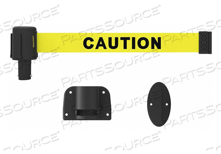 OEM#: PL4106PLUS НАБОР ДЛЯ НАСТЕННОГО КРЕПЛЕНИЯ, ЖЕЛТЫЙ ПРЕДУПРЕЖДАЮЩИЙ БАННЕР от Banner Stakes