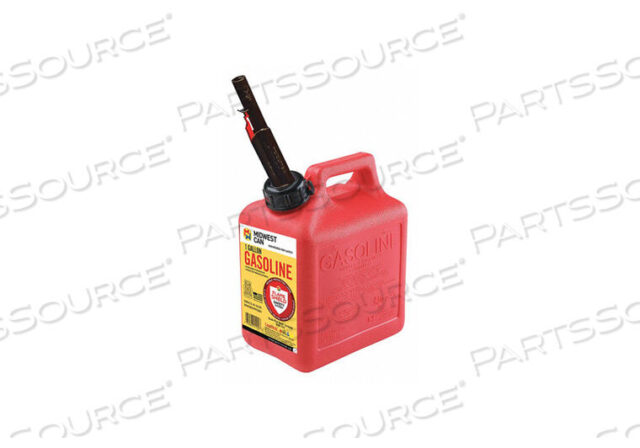 OEM#: 1210ГАЗОВАЯ КАНИСТРА 1 ГАЛЛОН. КРАСНЫЙ HDPE 9-1/2 H от Midwest Can