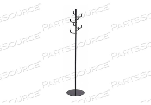 OEM#: 4241BLCOAT RACK BLACK 69 H STAND ALONE от Safco
