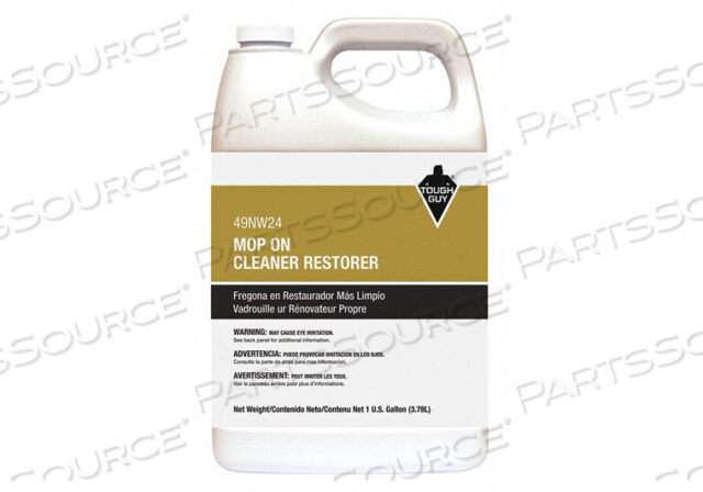 OEM#: 49NW24FLOOR RESTORER ORANGE BOTTLE 1 GAL. от Tough Guy