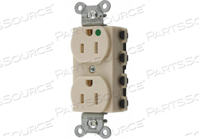 OEM#: SNAP8200ITRARECEPTACLE IVORY 0.5 HP 15A 3 WIRES от Hubbell Incorporated, Wiring Device-Kellums