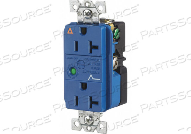OEM#: SP53IGARECEPTACLE СИНИЙ НЕЙЛОН 1.0 л.с. 125 В переменного тока от Hubbell Power Systems