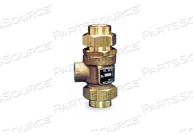 OEM#: 9D-M3-1/2ДВОЙНОЙ ОБРАТНЫЙ КЛАПАН С ПОРТОМ БРОНЗОВЫЙ 1/2 FNPT от Watts Regulator Co.
