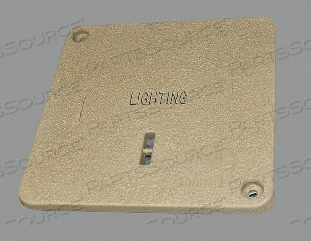 OEM#: PC1212CA0029КРЫШКА ПОДЗЕМНОГО КОРПУСА 12-13/16 L от Hubbell Power Systems