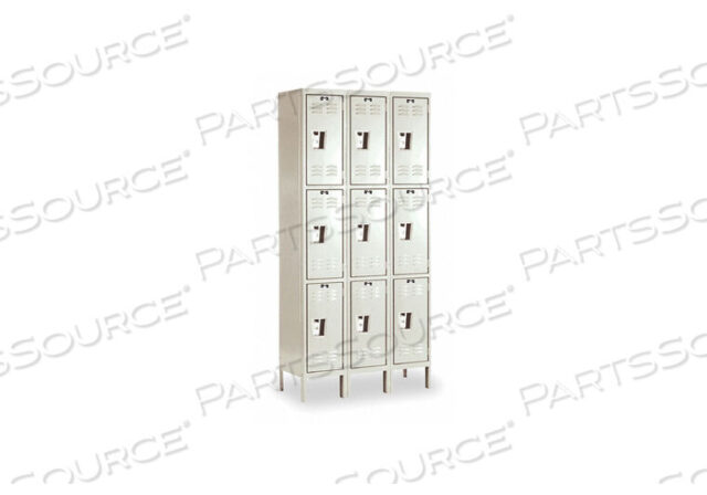 OEM#: U3258-3A-PTG7221 WRDRB LOCKR LVRD 3 WIDE 3 TIER TAN от Hallowell