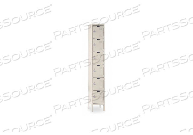 OEM#: U1228-6PTE1556 BOX LOCKR LVRED 1 WIDE 6 TIER TAN от Hallowell