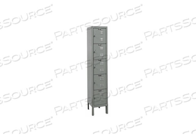 OEM#: U1226-5HGFIVE TIER 5 DOOR PREMIUM СТАЛЬНОЙ ШКАФЧИК, 12WX12DX12H, ТЕМНО-СЕРЫЙ, В РАЗОБРАННОМ СОБРАНИЕМ от Hallowell