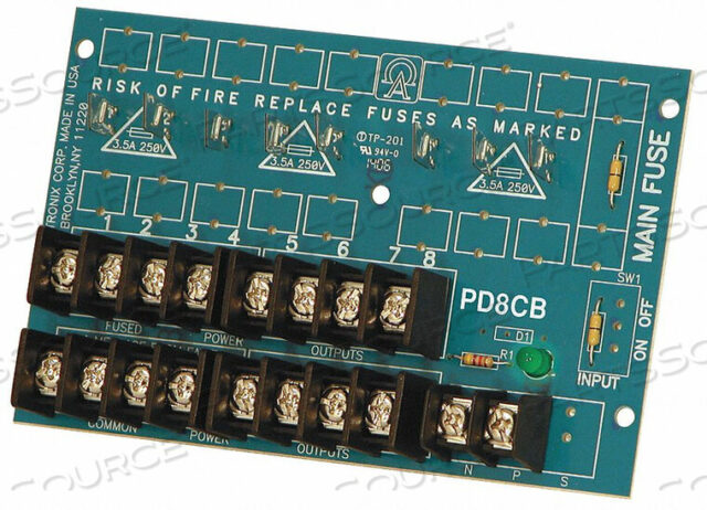 OEM#: PD8CBPOWER DIST MODULE 8 OUTPUT PTC от Altronix Corporation
