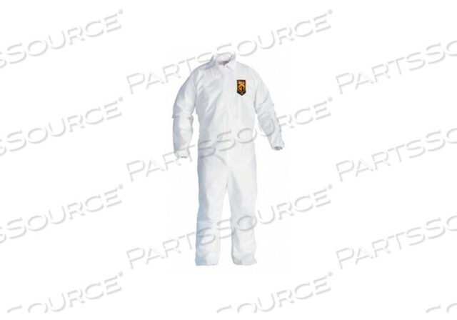 OEM#: 49106Комбинезон с воротником, эластичный, белый, 3XL, PK20 от KleenGuard