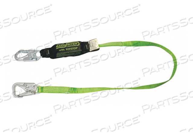 OEM#: 913B/6FTGNMILLER BACKBITER TIE-BACK LANYARD, 6 ФУТОВ от Honeywell