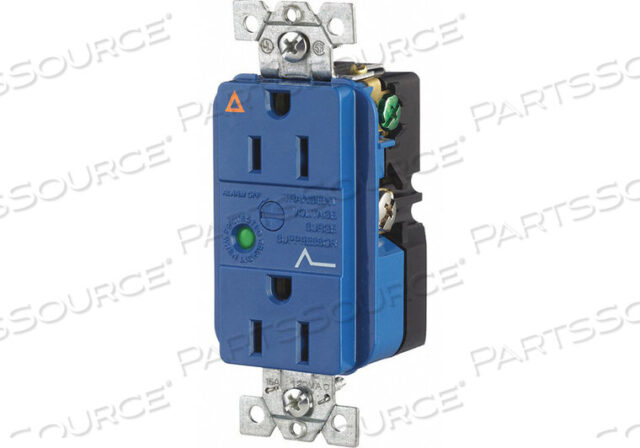 OEM#: SP52IGARECOPEPTACLE BLUE 15A DECORATOR OUTLET от Hubbell Power Systems