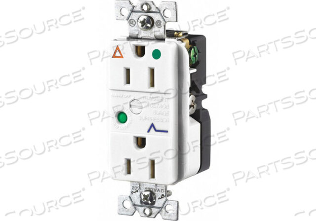 OEM#: SP82IGWAREGETACLE БЕЛЫЙ 15A 3 ПРОВОДА 2 ПОЛЮСА от Hubbell Power Systems