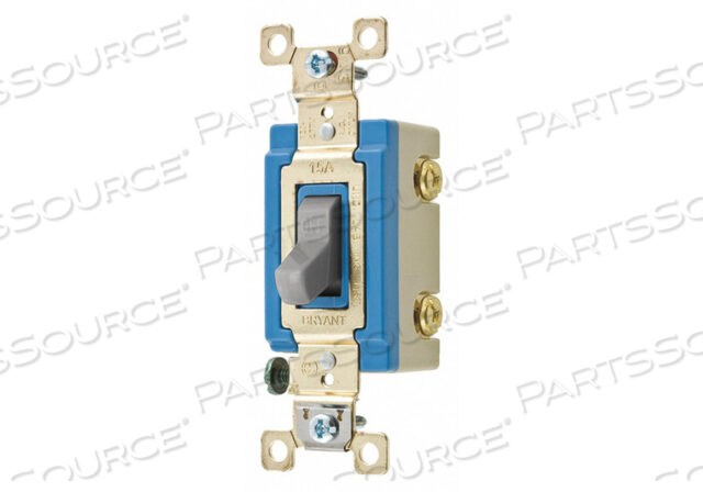 OEM#: 4802GRYWALL SWITCH 15A GRAY 2-POLE TYPE TOGGLE от Hubbell Power Systems